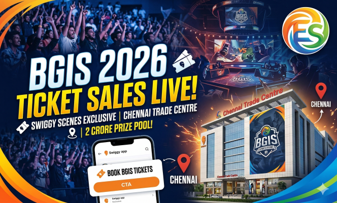 BGIS 2026 Grand Finals: Chennai to Host ₹2 Crore Showdown; Tickets to Go Live via Swiggy Scenes