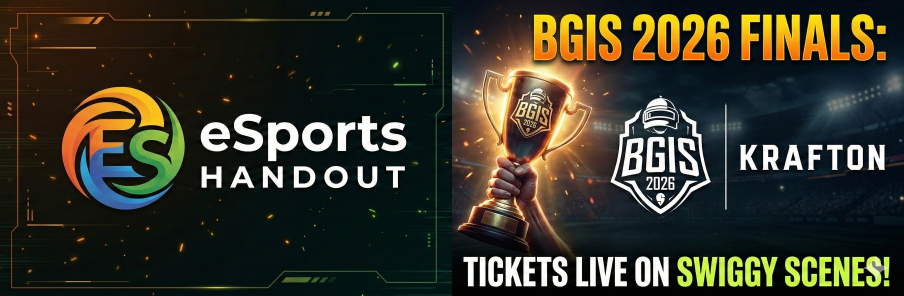 BGIS 2026 LAN Finals: Tickets Go Live on Swiggy Scenes for Chennai Showdown